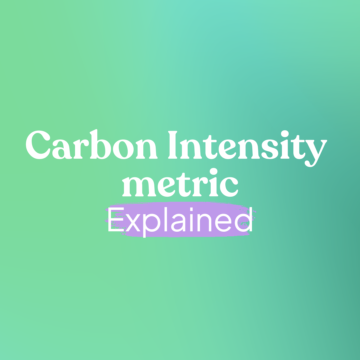 Carbon Intensity